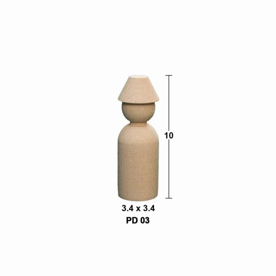 Boyanabilir Peg Doll  PD03