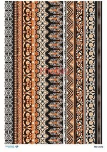 Diamond Pirinç Dekopaj Kağıdı - 2472