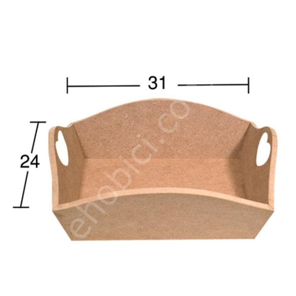 Ahşap Kulplu Ekmeklik E329