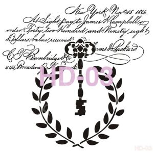 HD03 Cadence Home Dekor Stencil 45x45