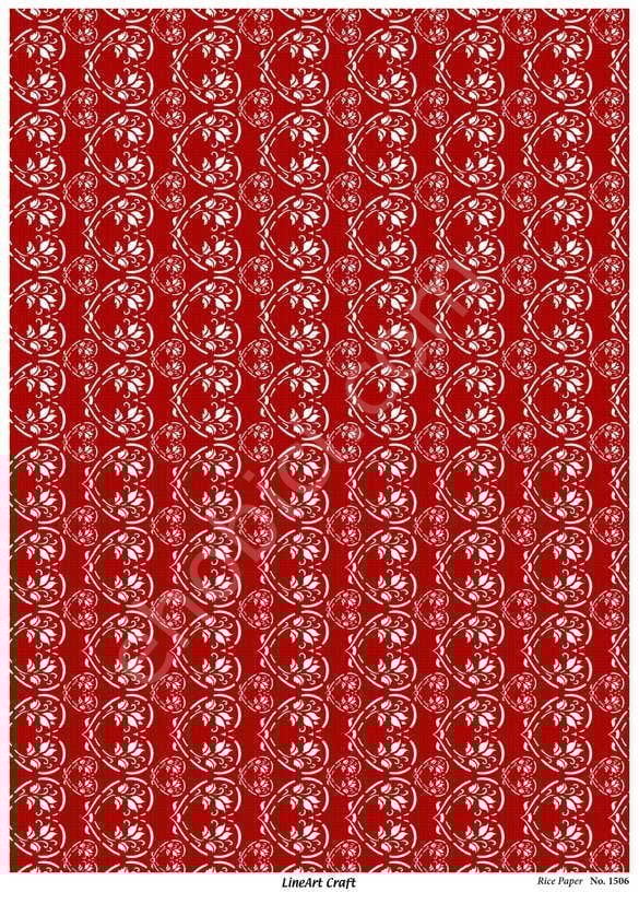 Lineart Pirinç Dekopaj Kağıdı Model - 1506