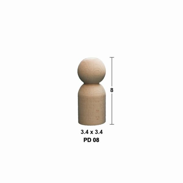 Boyanabilir Peg Doll  PD08