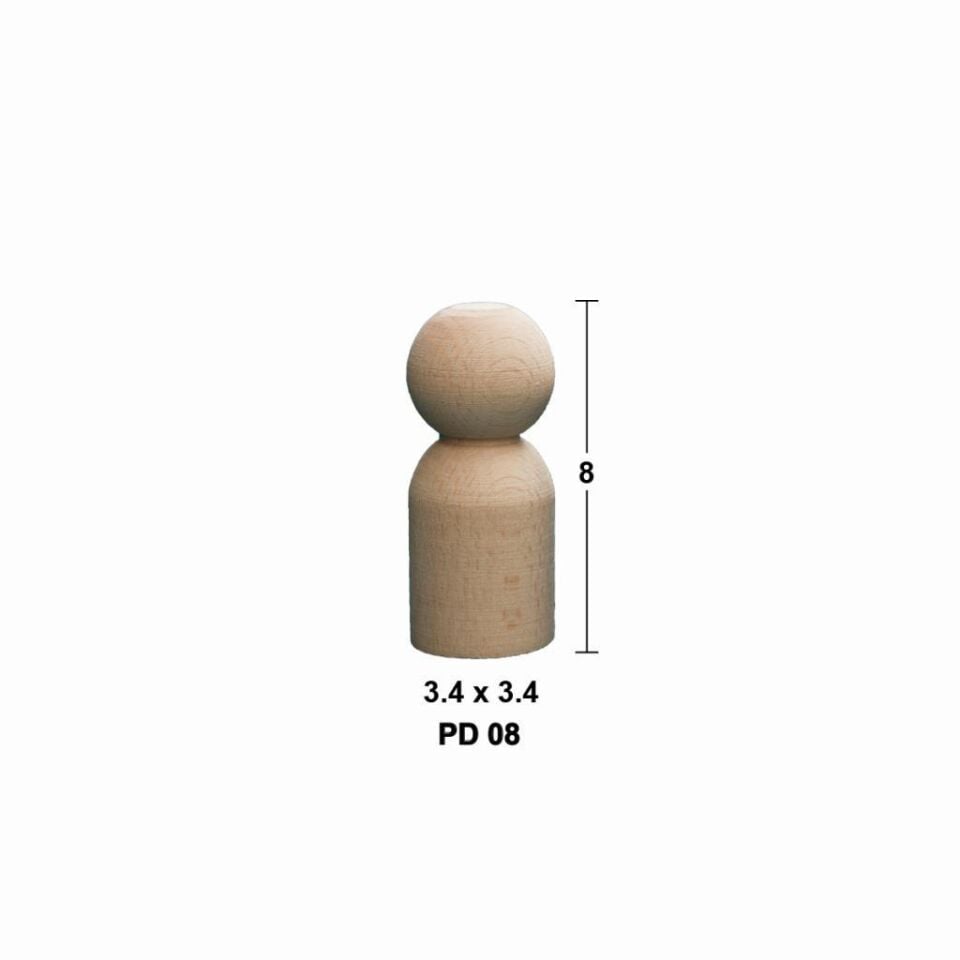 Boyanabilir Peg Doll  PD08