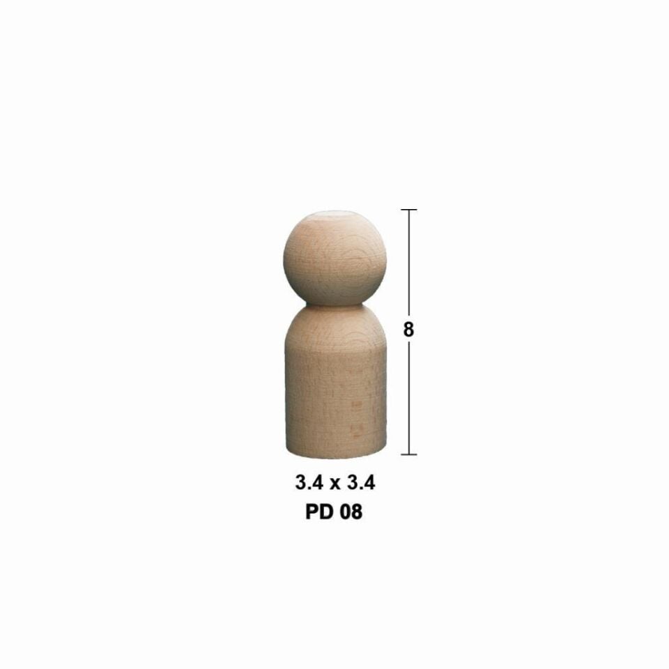 Boyanabilir Peg Doll  PD08