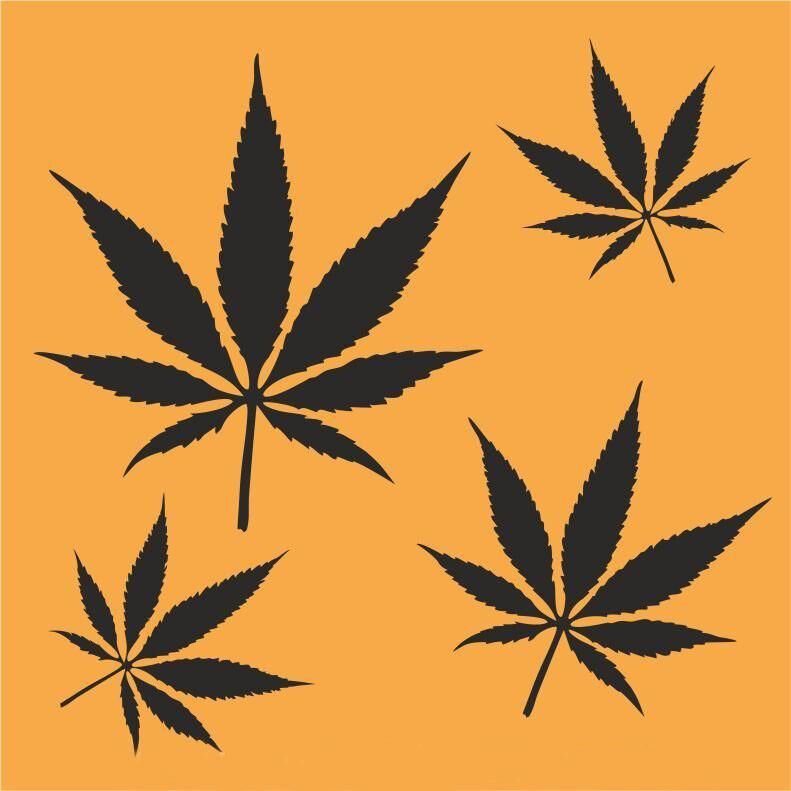 Çiçek Desen Stencil Şablon (25x25) F-126