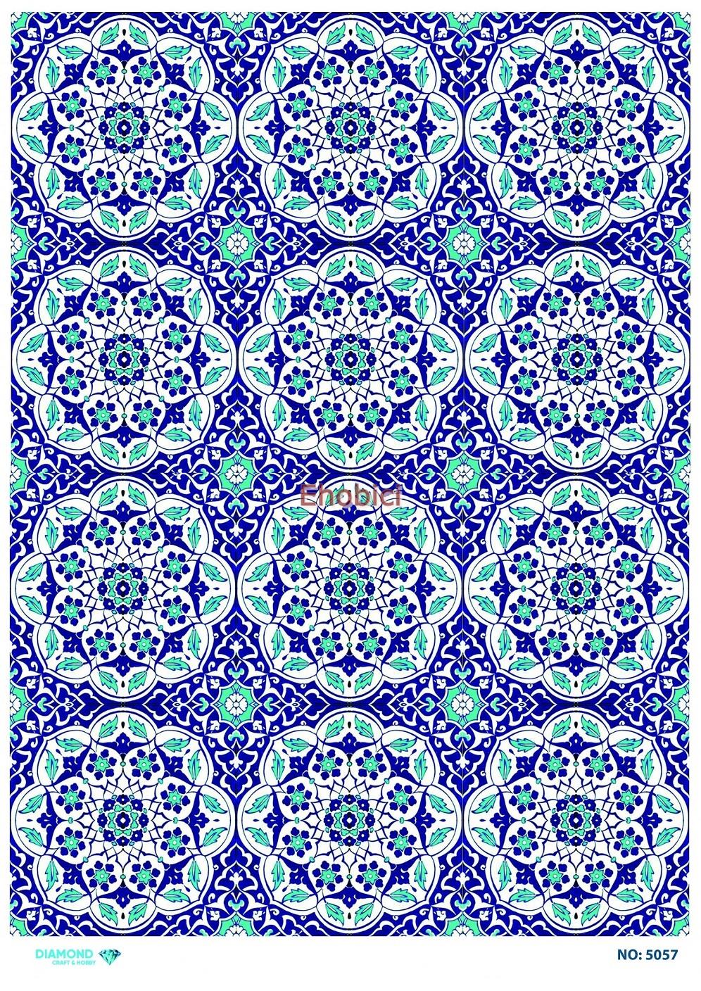 Diamond Pirinç Dekopaj Kağıdı - 5057