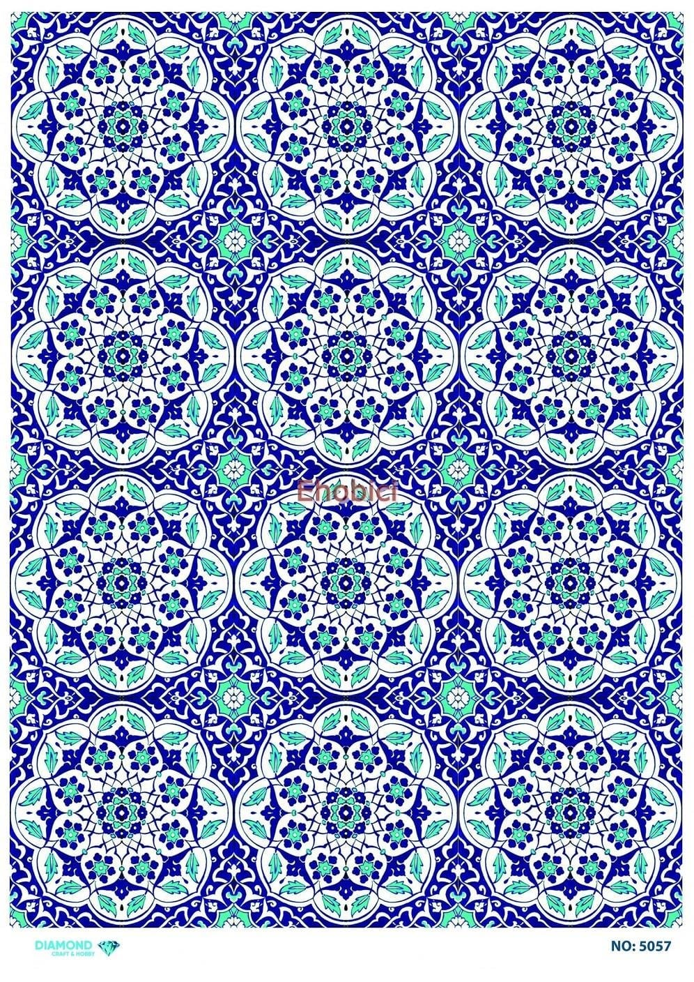 Diamond Pirinç Dekopaj Kağıdı - 5057