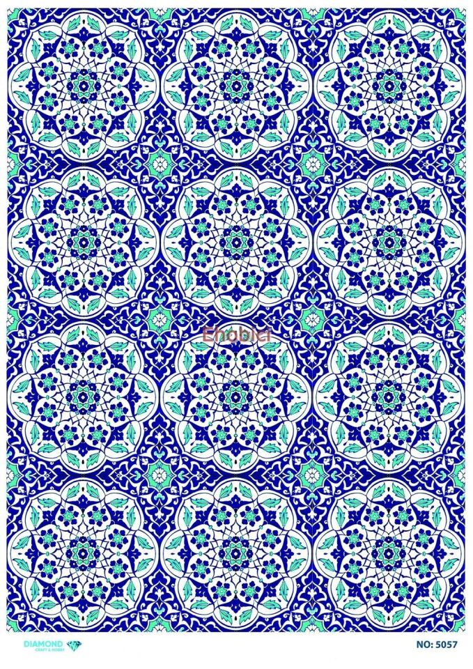 Diamond Pirinç Dekopaj Kağıdı - 5057