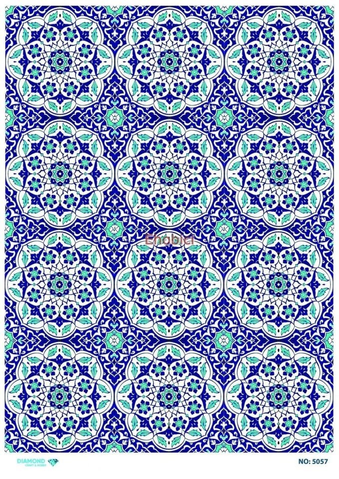 Diamond Pirinç Dekopaj Kağıdı - 5057
