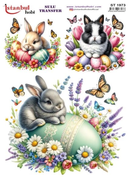 Sulu Transfer Kağıdı 25x35cm ST-1973