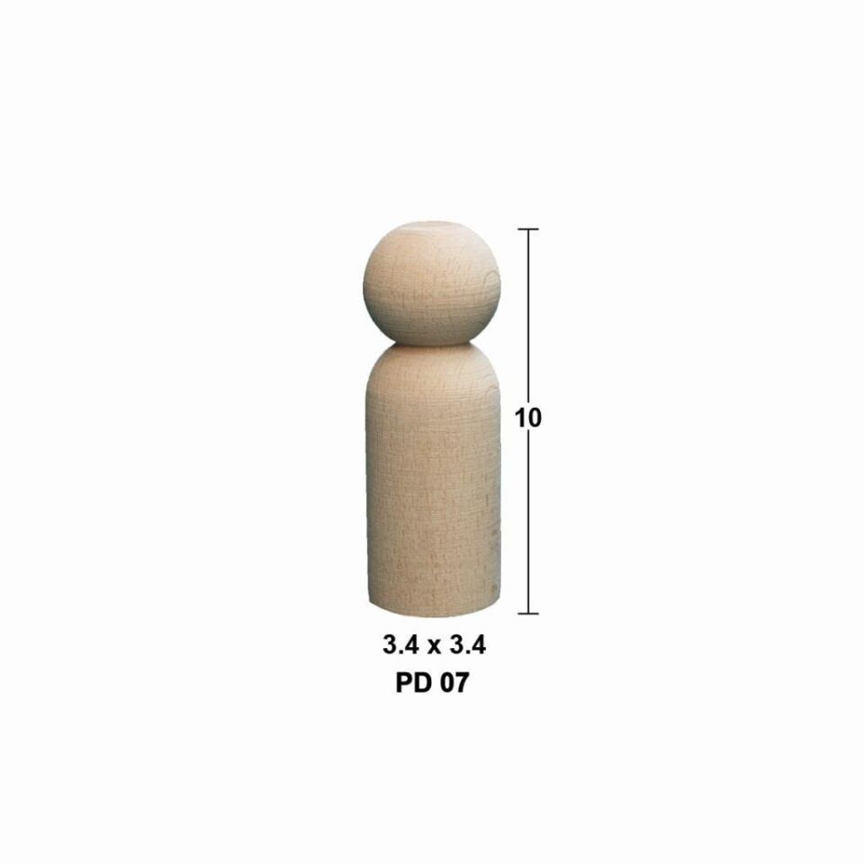 Boyanabilir Peg Doll  PD07