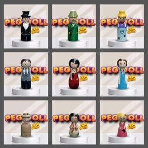 Boyanabilir Peg Doll  PD07