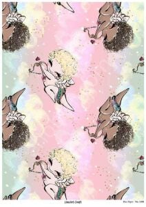 Lineart Pirinç Dekopaj Kağıdı Model - 1508