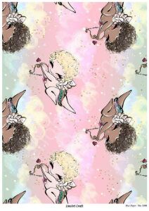 Lineart Pirinç Dekopaj Kağıdı Model - 1508