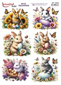 Sulu Transfer Kağıdı 25x35cm ST-1972