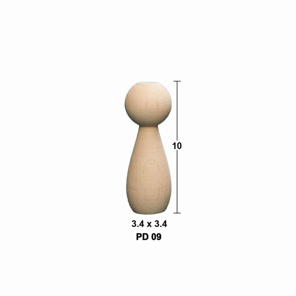 Boyanabilir Peg Doll  PD09