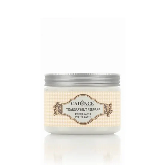 Cadence Şeffaf Rölyef Pasta 150ML