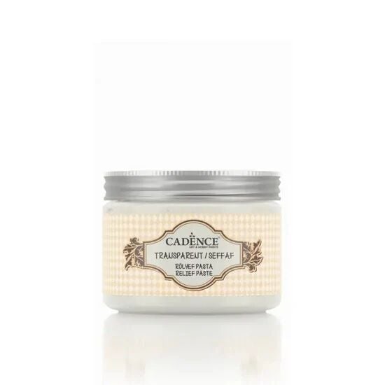 Cadence Şeffaf Rölyef Pasta 150ML