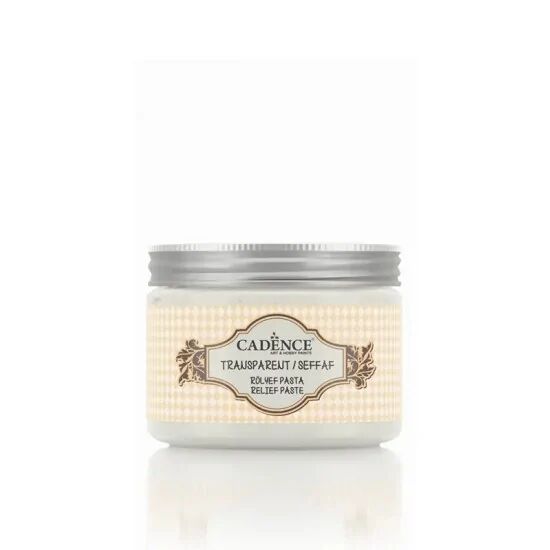 Cadence Şeffaf Rölyef Pasta 150ML