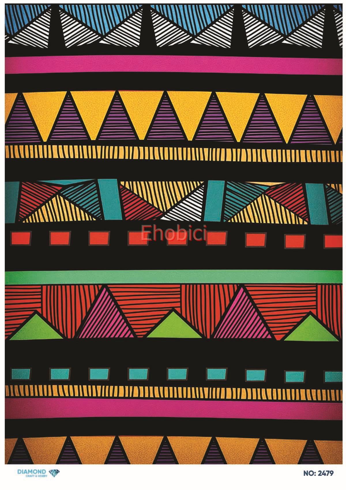 Diamond Pirinç Dekopaj Kağıdı - 2479