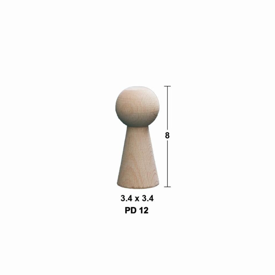 Boyanabilir Peg Doll  PD12