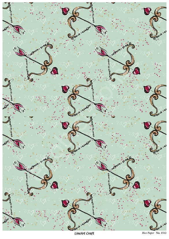 Lineart Pirinç Dekopaj Kağıdı Model - 1512