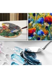 Profesyonel Metal Spatula Seti 5 li