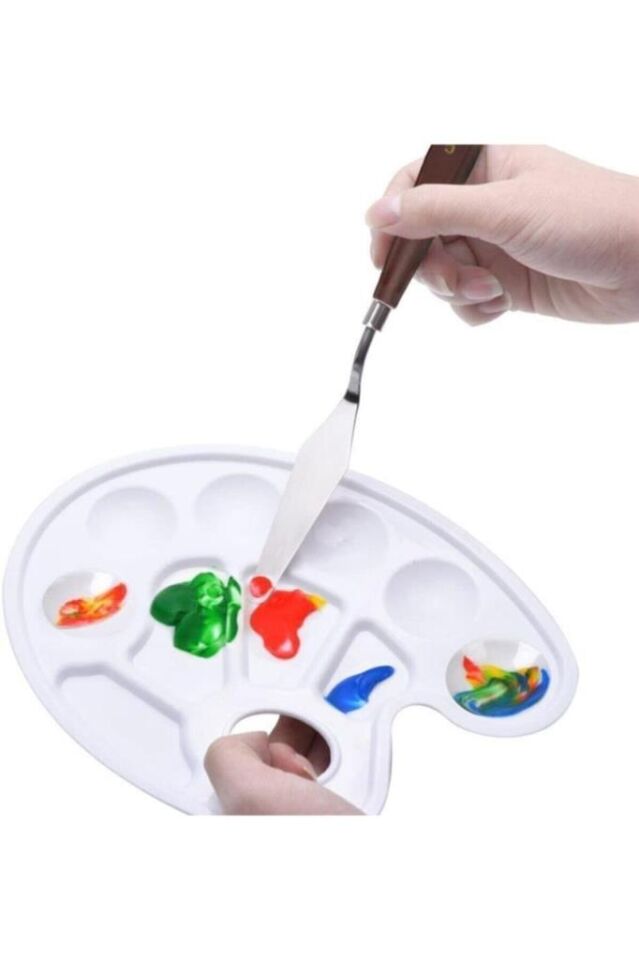 Profesyonel Metal Spatula Seti 5 li