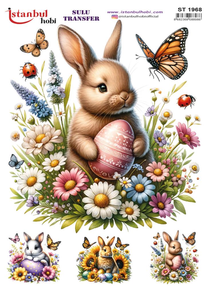 Sulu Transfer Kağıdı 25x35cm ST-1968