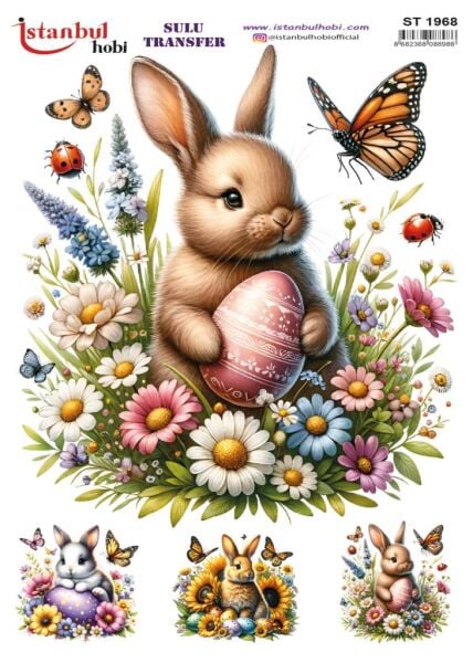 Sulu Transfer Kağıdı 25x35cm ST-1968