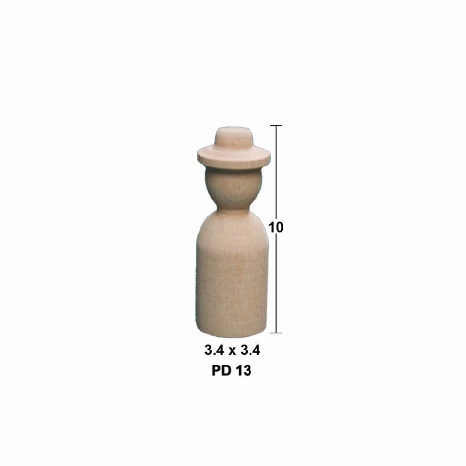 Boyanabilir Peg Doll  PD13