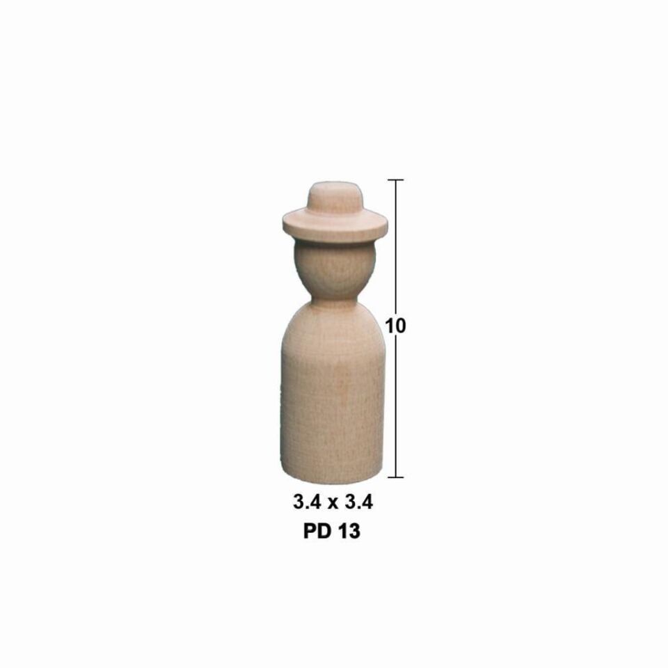 Boyanabilir Peg Doll  PD13