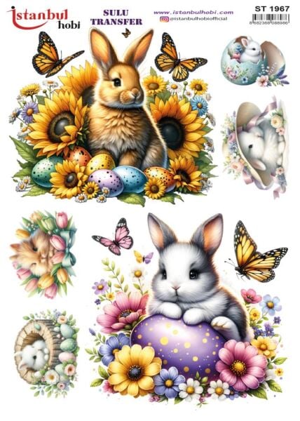 Sulu Transfer Kağıdı 25x35cm ST-1967