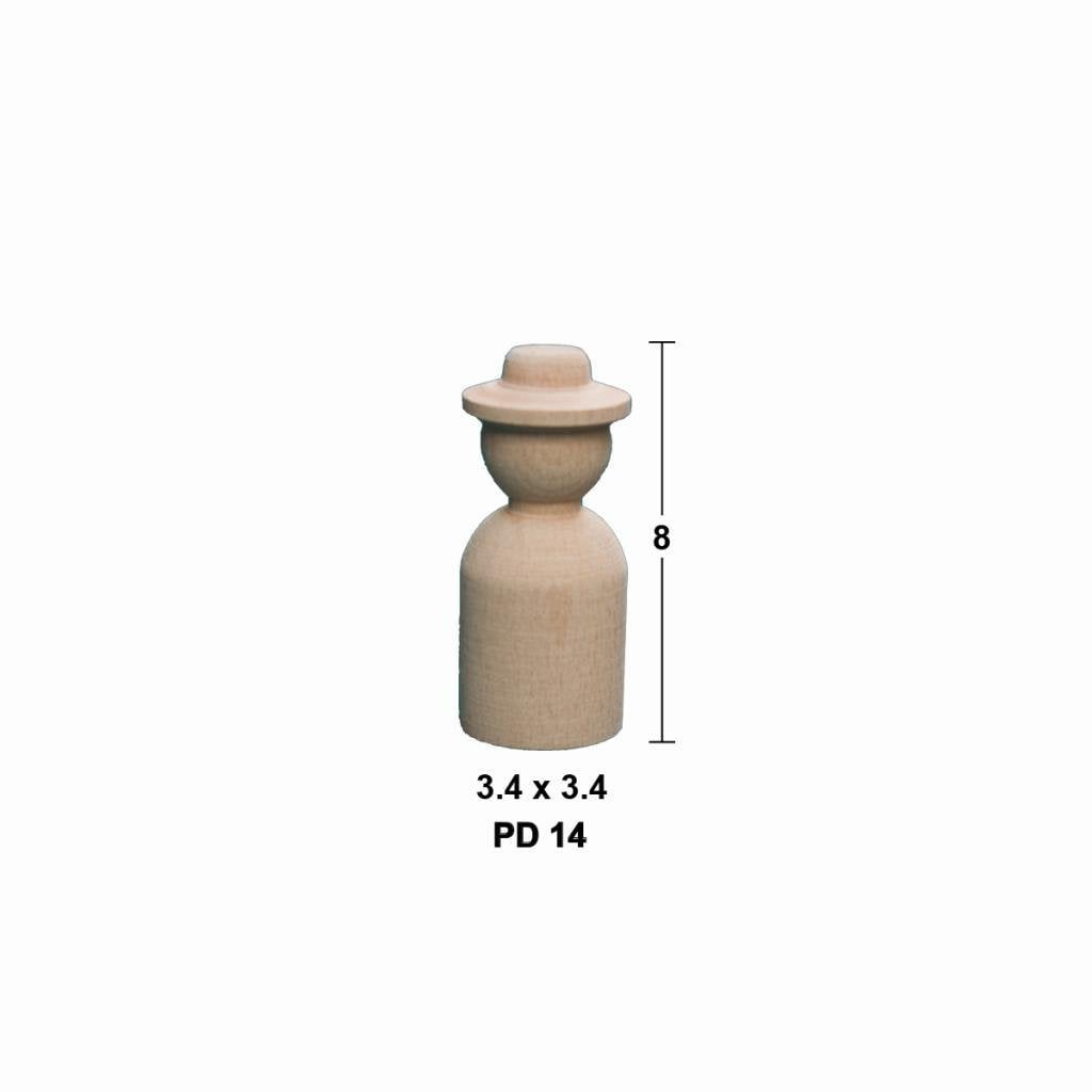 Boyanabilir Peg Doll  PD14