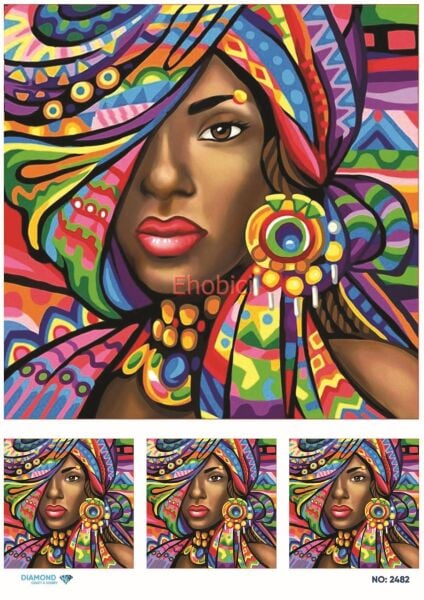 Diamond Pirinç Dekopaj Kağıdı - 2482