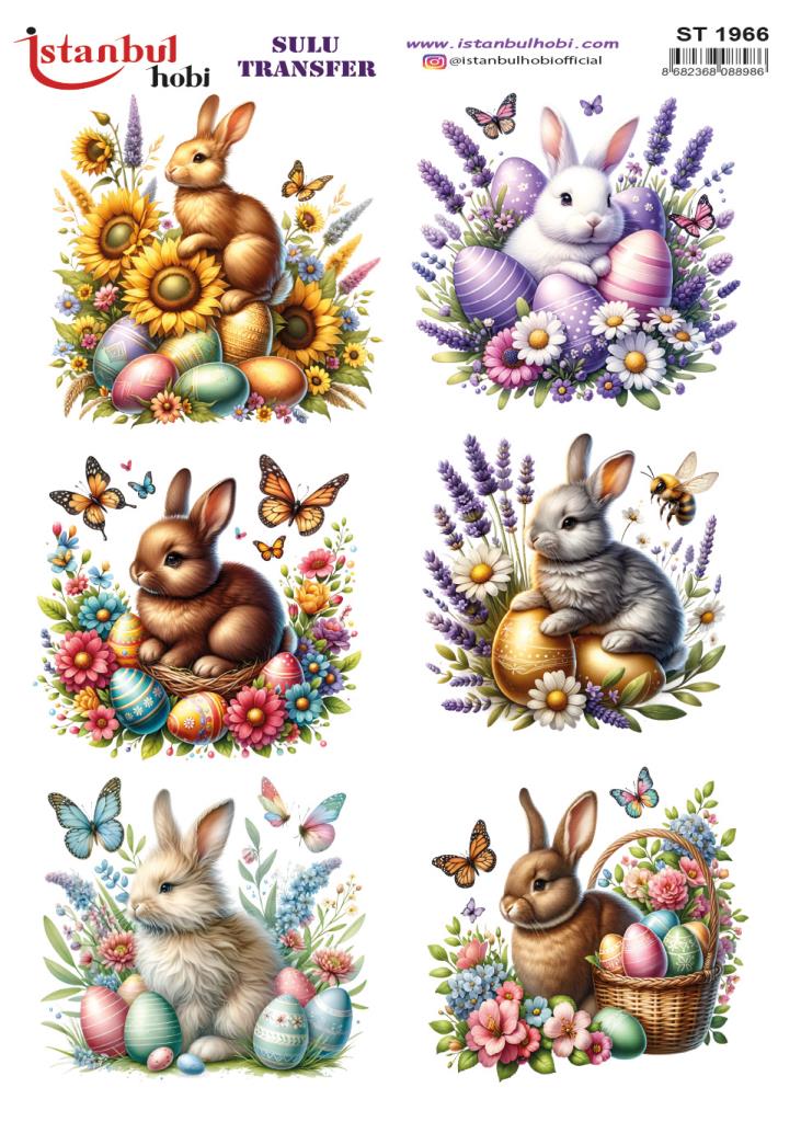 Sulu Transfer Kağıdı 25x35cm ST-1966