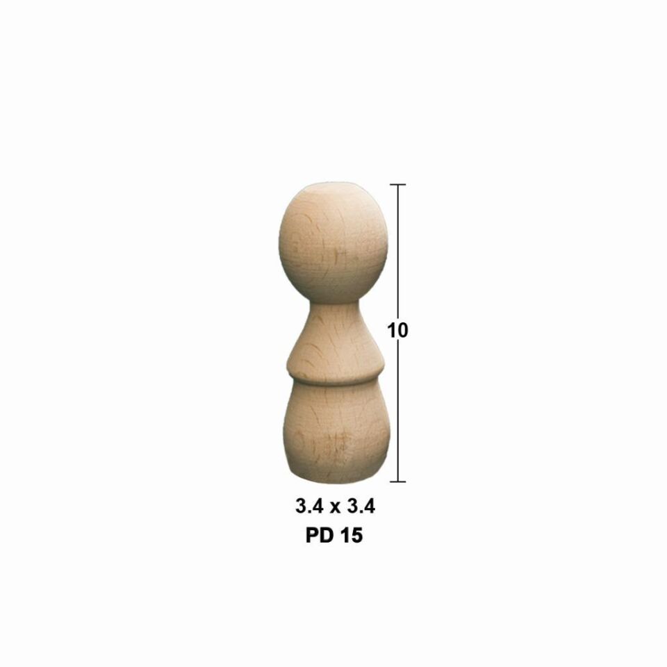Boyanabilir Peg Doll  PD15