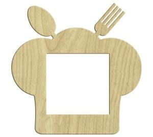 Çatal Kaşık Ahşap Pirizlik 15x15cm L-086