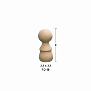 Boyanabilir Peg Doll  PD16