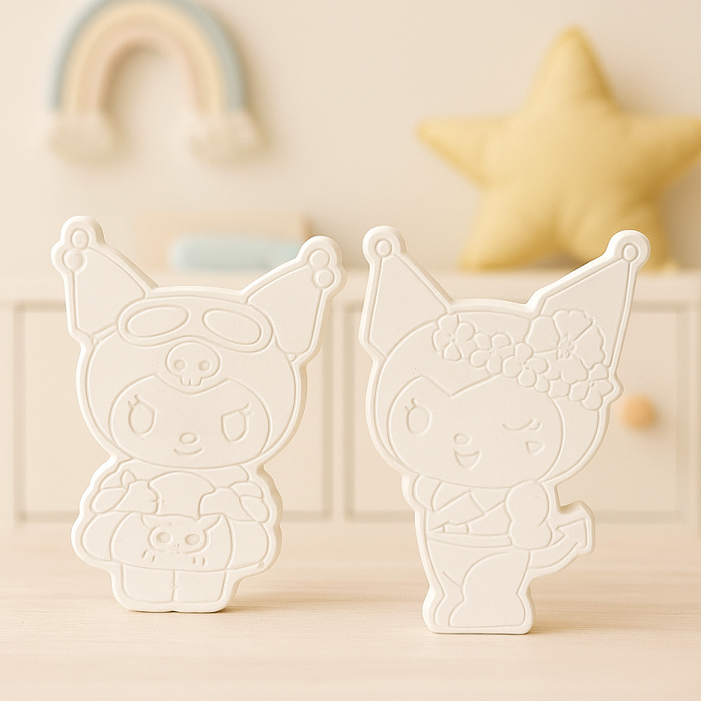 Kuromi Figür 2'li Set 9cm+8,5cm