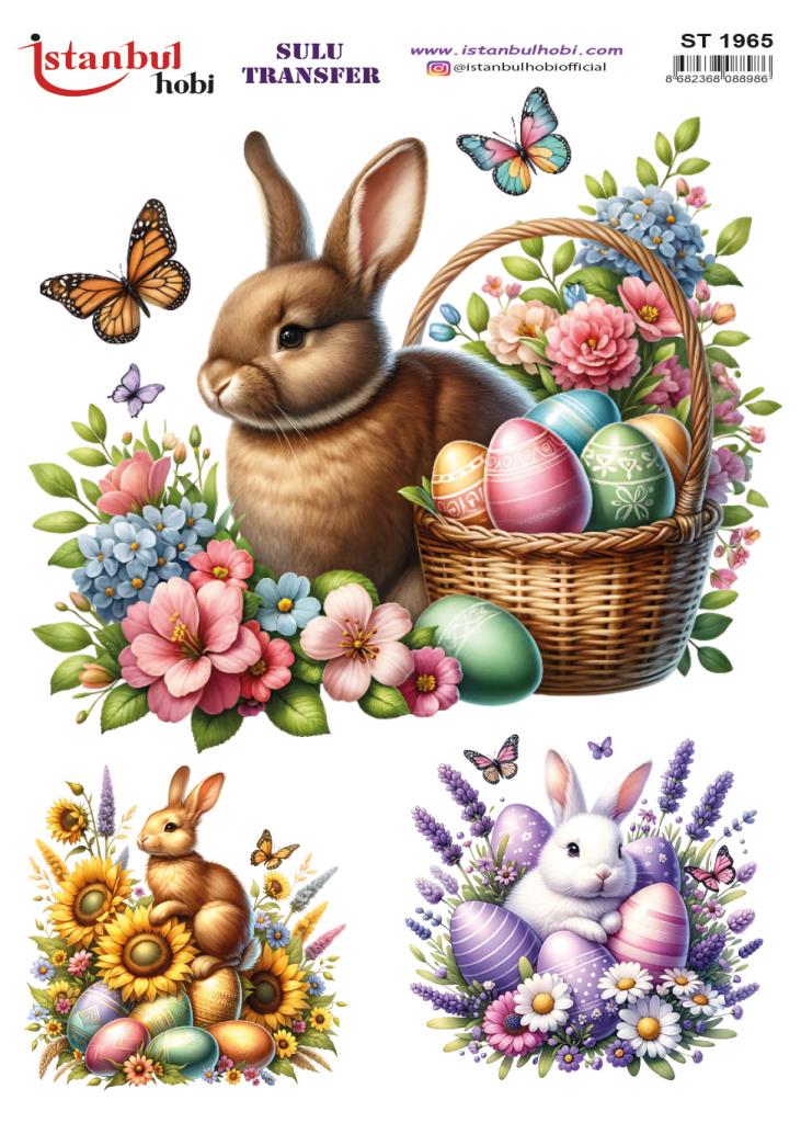 Sulu Transfer Kağıdı 25x35cm ST-1965