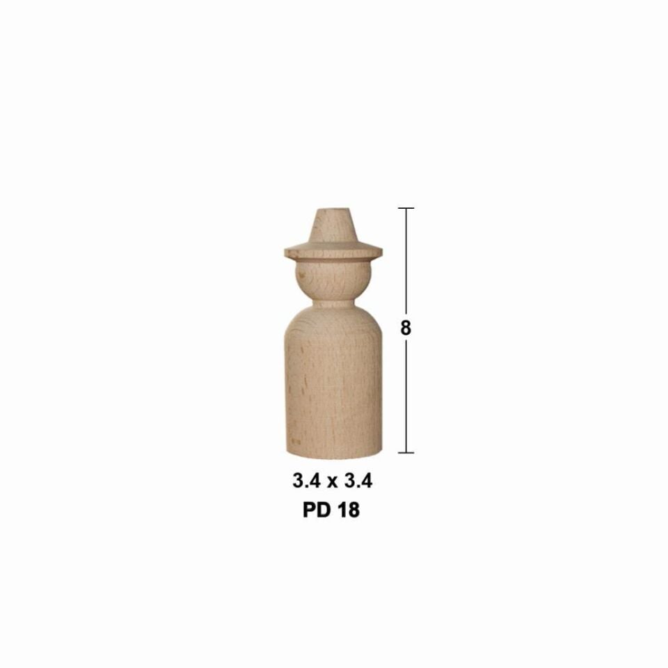 Boyanabilir Peg Doll  PD18