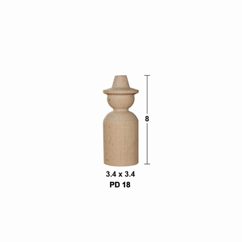 Boyanabilir Peg Doll  PD18