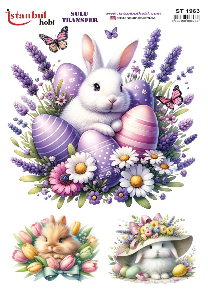 Sulu Transfer Kağıdı 25x35cm ST-1963