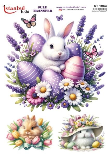 Sulu Transfer Kağıdı 25x35cm ST-1963