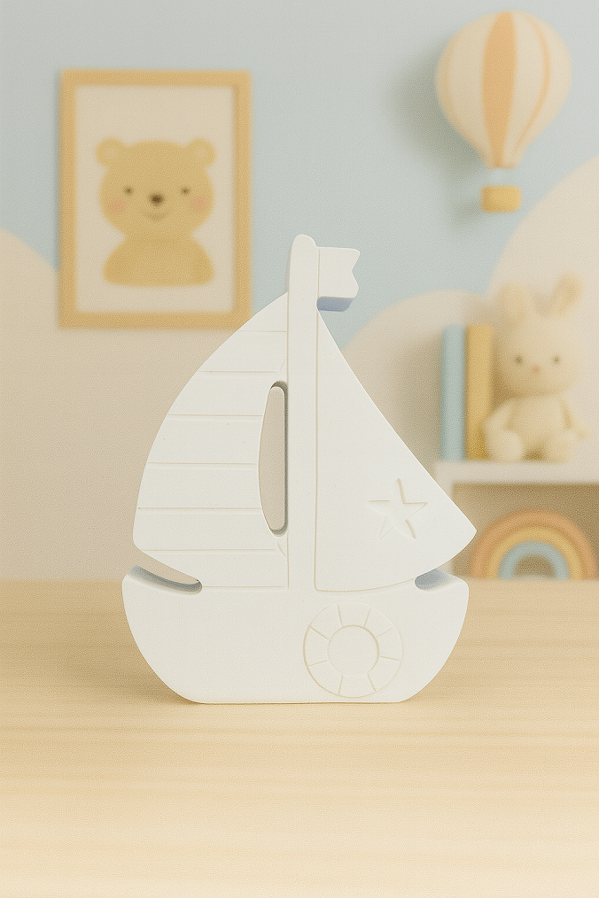 Yelkenli Gemi Figür 12x9cm