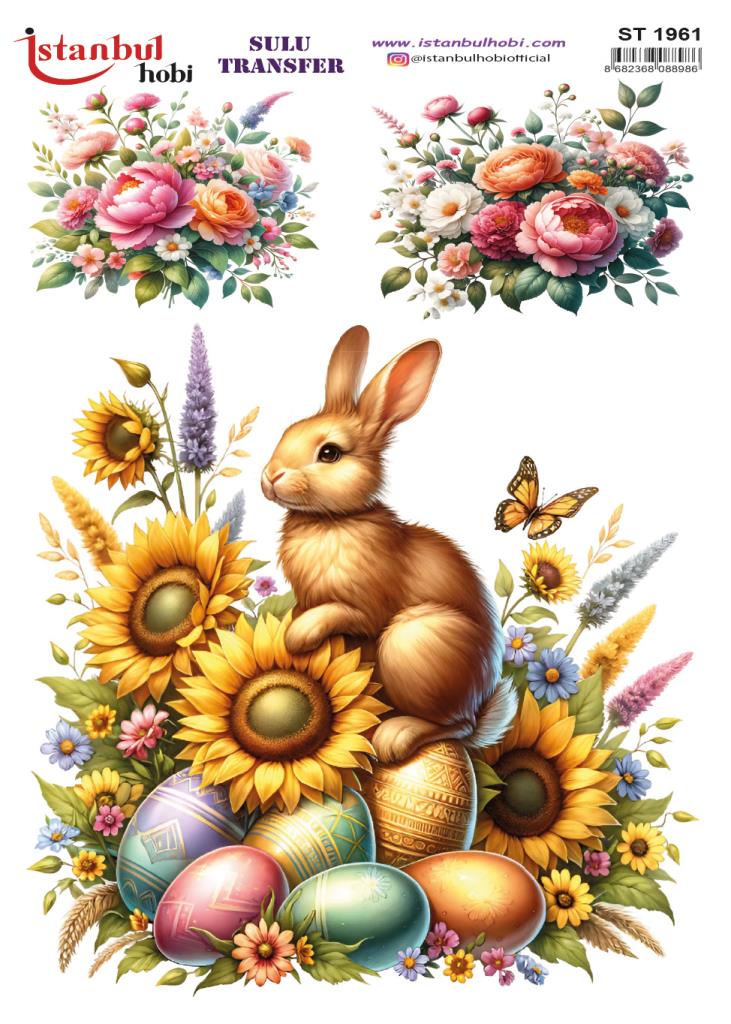 Sulu Transfer Kağıdı 25x35cm ST-1961