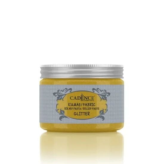 Cadence Simli Kumaş Rölyef Pasta 15798 Altın 150ml