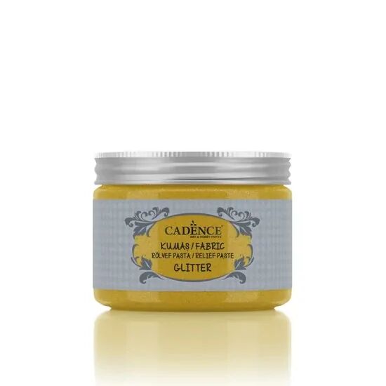 Cadence Simli Kumaş Rölyef Pasta 15798 Altın 150ml