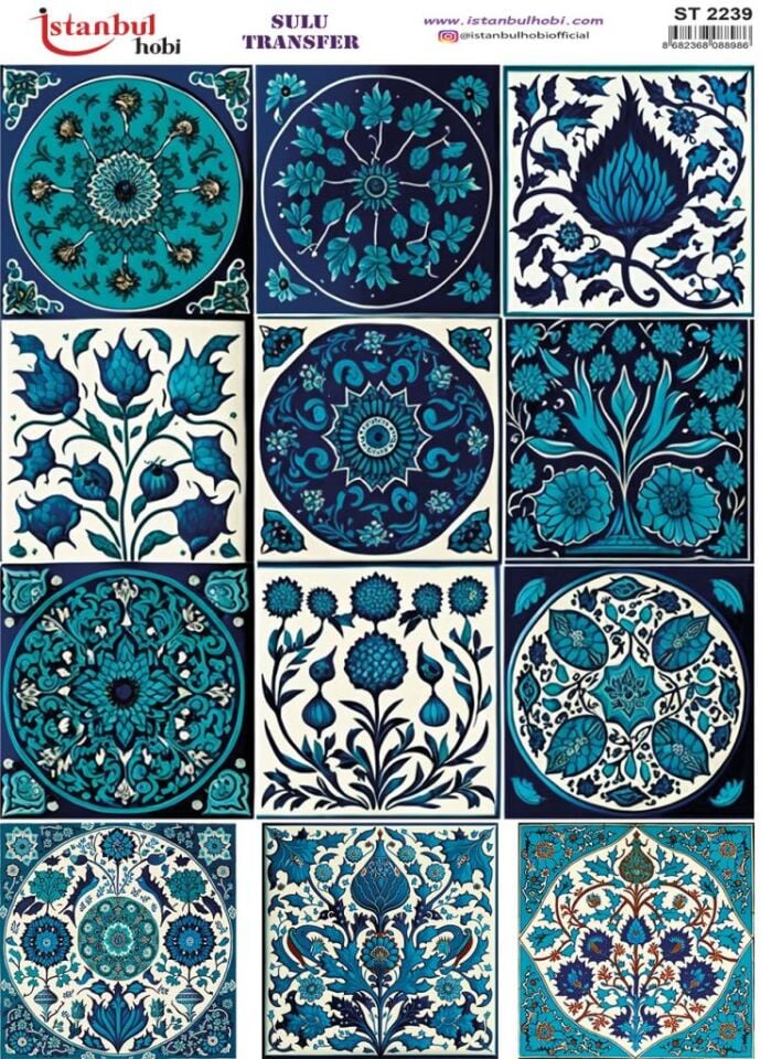 Sulu Transfer Kağıdı 25x35cm ST-2239